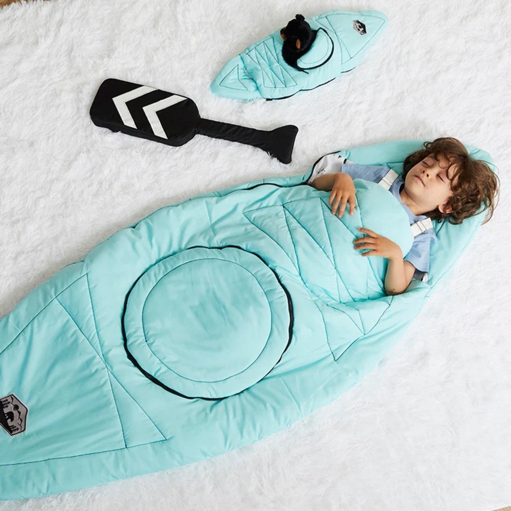Wonder & Wise Kayak Sleeping Bag with Oar Pillow - Picture 3 of 6